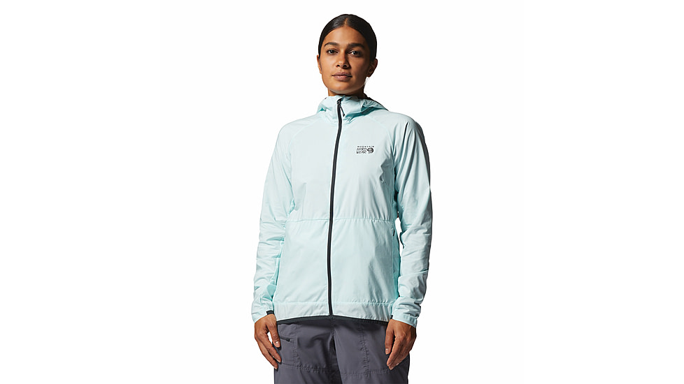 Mountain Hardwear Kor AirShell Hoody - Womens, Pale Ice, Medium, 1985071428-Pale Ice-M