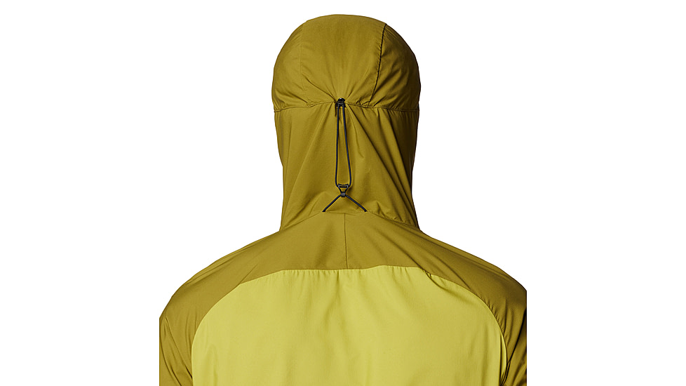 Mountain Hardwear Kor AirShell Hybrid Hooded Jacket - Mens, Vetiver, Moon Moss, XXL, 190423029587