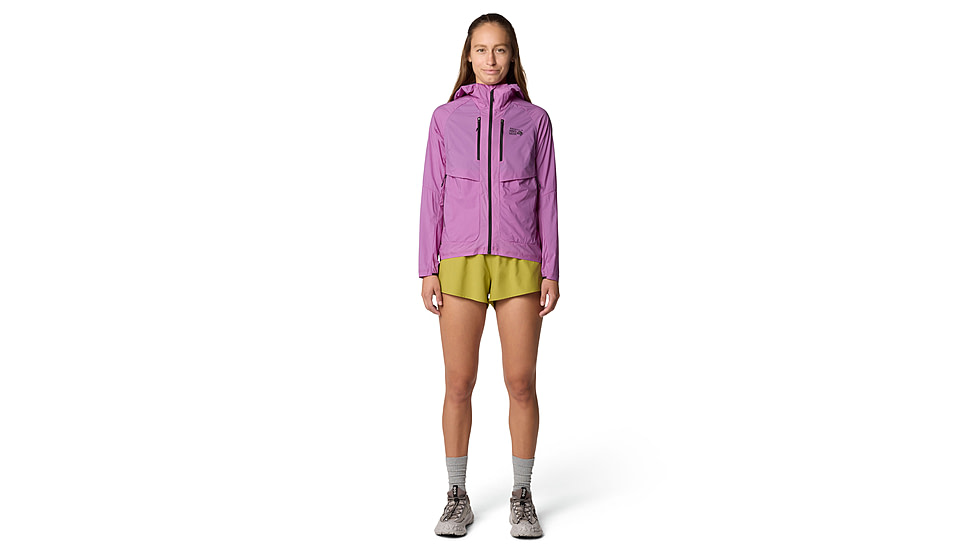 Mountain Hardwear Kor AirShell Hybrid Hooded Jacket - Womens, Lilac Glow, L, 190423053520