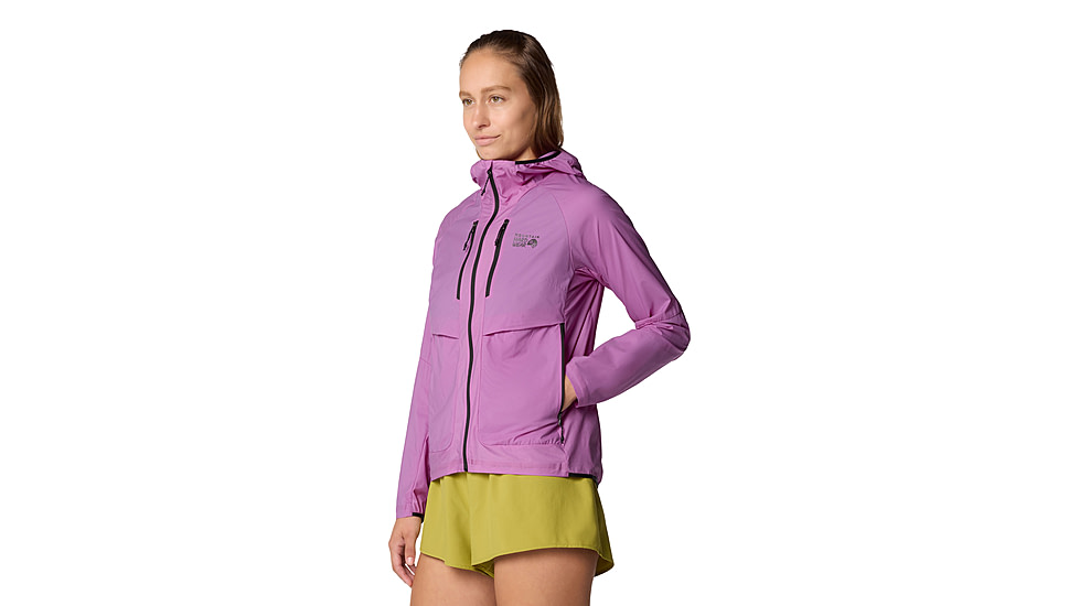 Mountain Hardwear Kor AirShell Hybrid Hooded Jacket - Womens, Lilac Glow, L, 190423053520