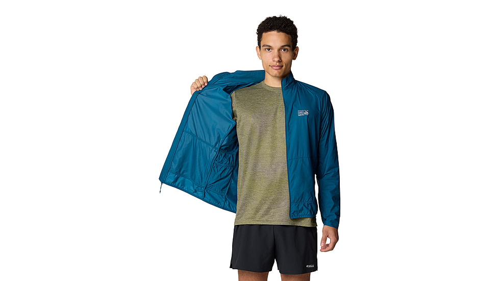 Mountain Hardwear Kor AirShell Jacket - Mens, Dark Caspian, S, 190423045549