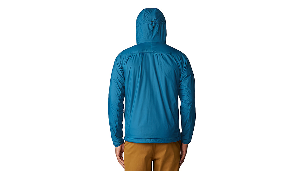 Mountain Hardwear Kor AirShell Warm Hoody - Mens, Dark Caspian, Large, 2092121418-L