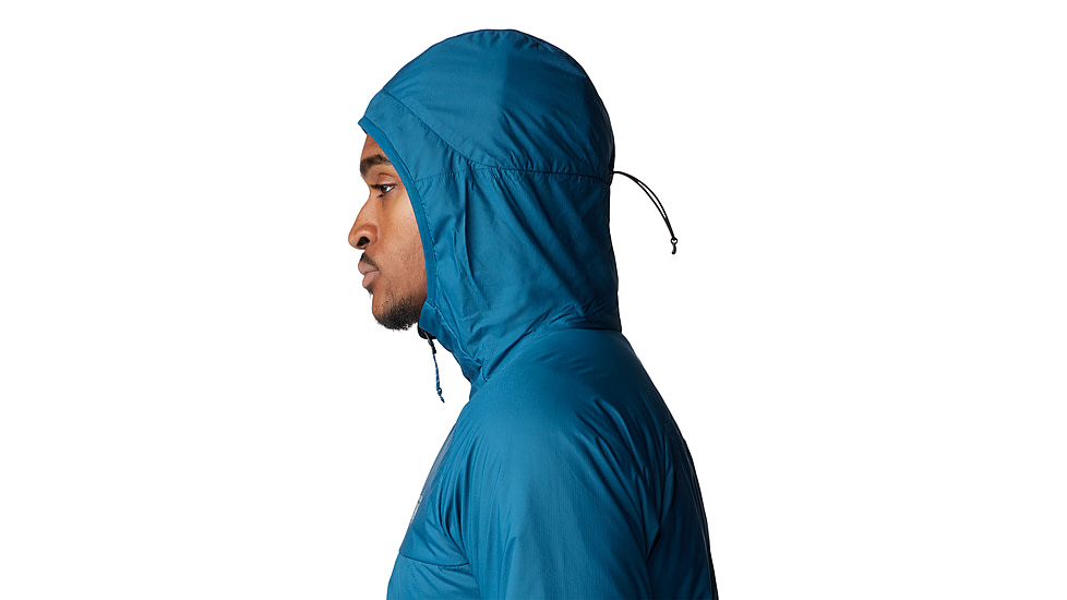 Mountain Hardwear Kor AirShell Warm Hoody - Mens, Dark Caspian, Large, 2092121418-L