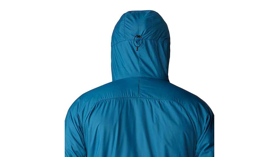 Mountain Hardwear Kor AirShell Warm Hoody - Mens, Dark Caspian, Large, 2092121418-L