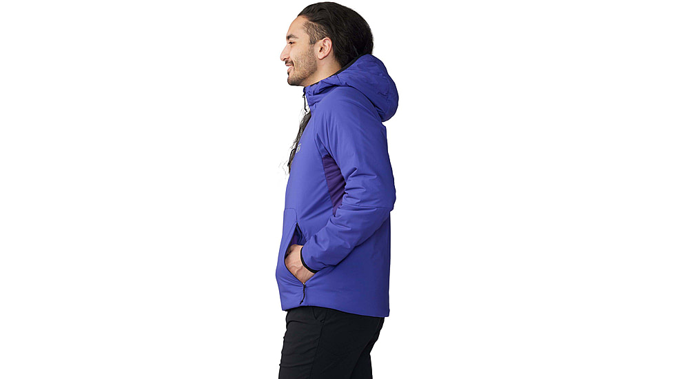 Mountain Hardwear Kor Stasis Hoody - Mens, Klein Blue, 2XL, 2042941503-Klein Blue-XXL