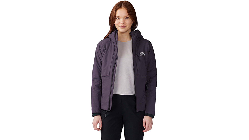 Mountain Hardwear Kor Stasis Hoody - Womens, Blurple, Extra Small, 2043131599-Blurple-XS