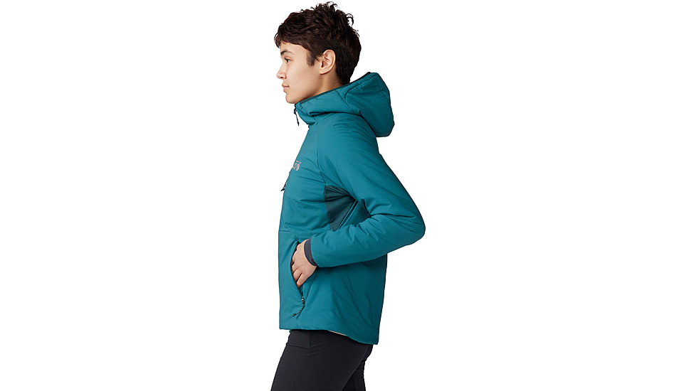 Mountain Hardwear Kor Stasis Hoody - Womens, Jack Pine, Small, 2043131314-Jack Pine-S