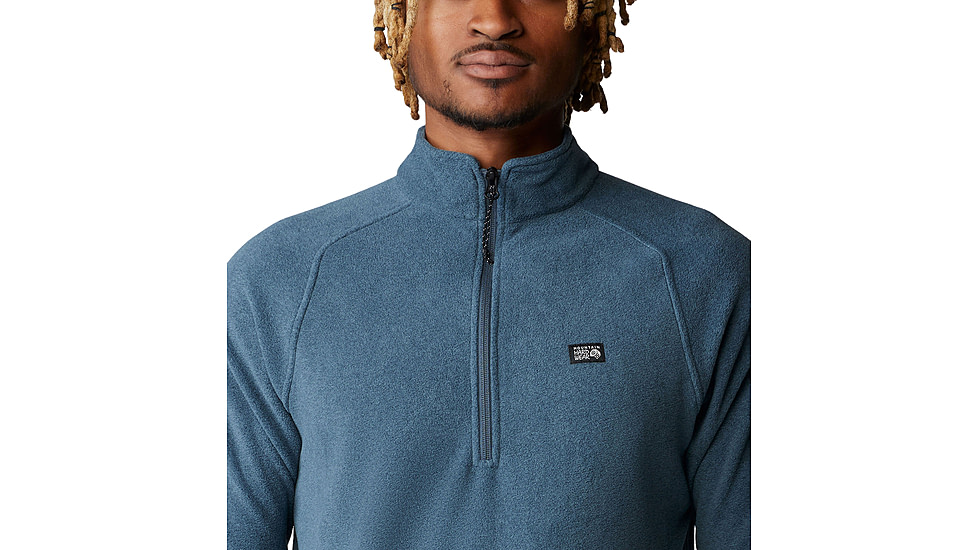 Mountain Hardwear Microchill 1/4 Zip Pullover - Mens, 430, XL, 2104711-430-XL