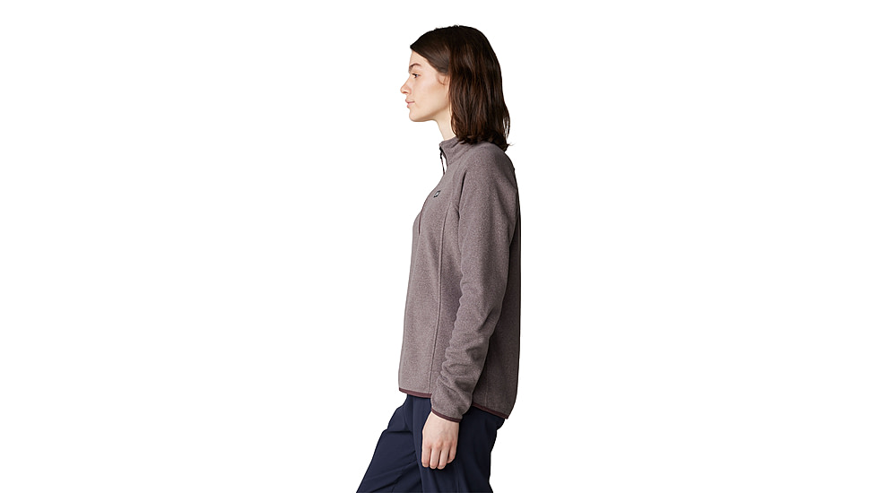 Mountain Hardwear Microchill 1/4 Zip Pullover - Womens, 513, L, 2104891-513-L