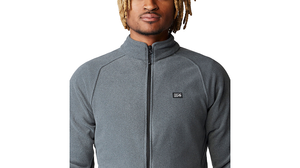 Mountain Hardwear Microchill Full Zip Jacket - Mens, 007, S, 2104701-007-S