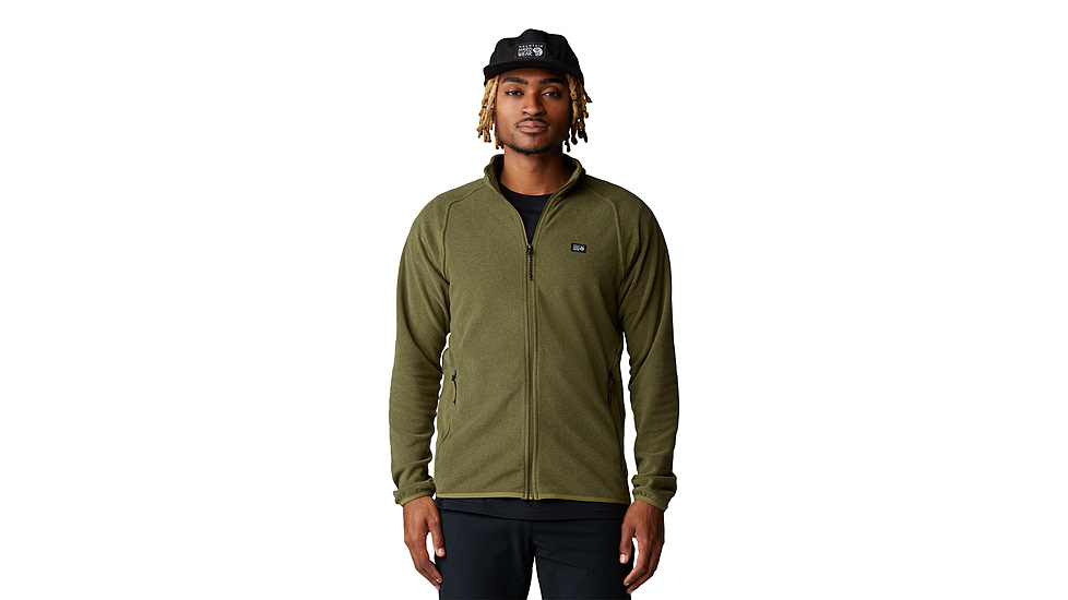 Mountain Hardwear Microchill Full Zip Jacket - Mens, 353, M, 2104701-353-M