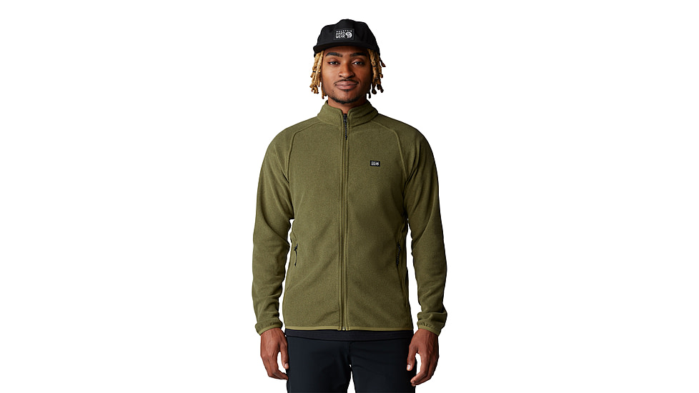 Mountain Hardwear Microchill Full Zip Jacket - Mens, 353, M, 2104701-353-M
