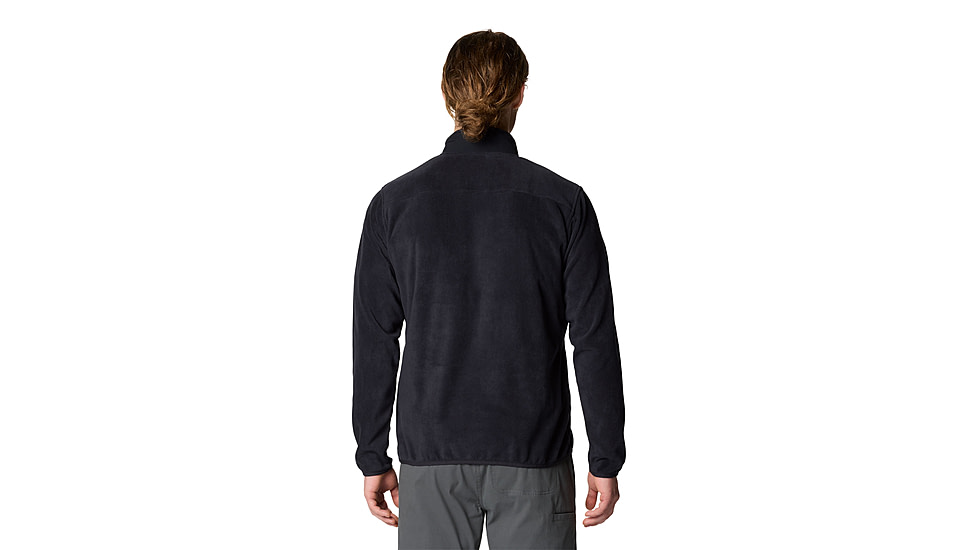Mountain Hardwear Microchill Snap Pullover - Mens, 010, M, 2083681-010-M