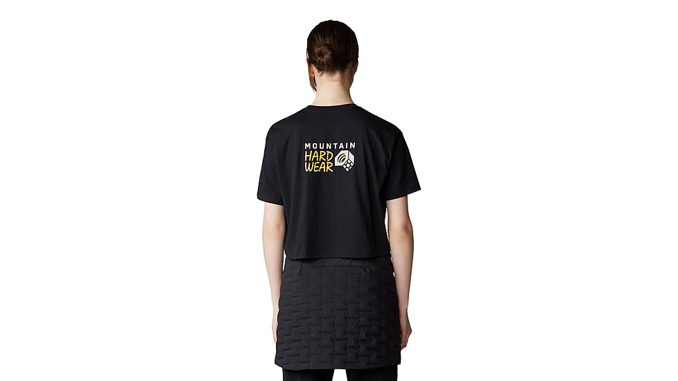 Mountain Hardwear Box Logo Boxy Crop Short Sleeve Shirt - Womens