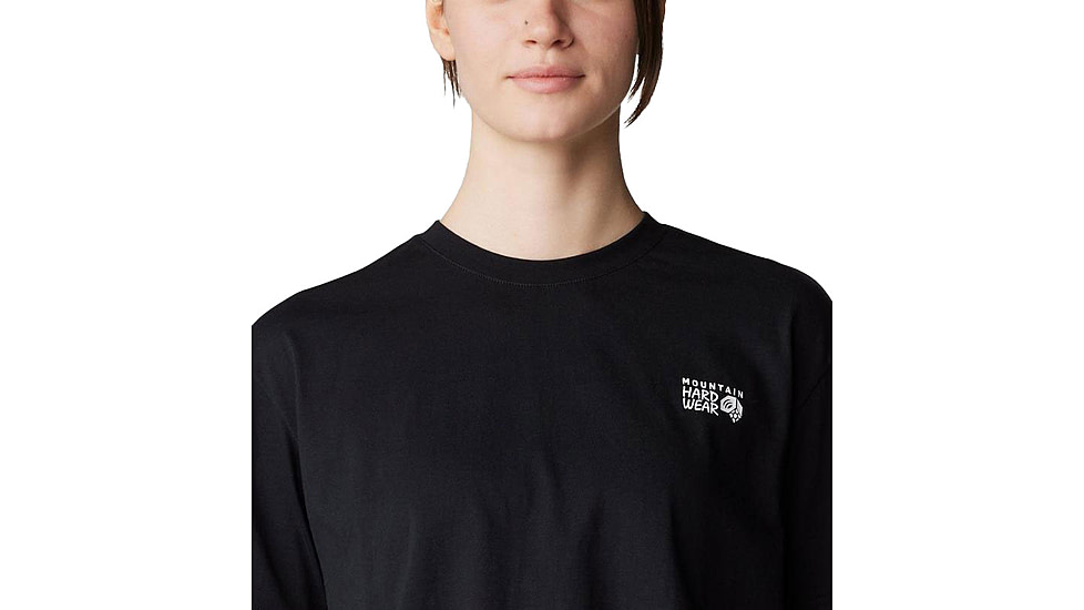Mountain Hardwear Box Logo Boxy Crop Short Sleeve Shirt - Womens
