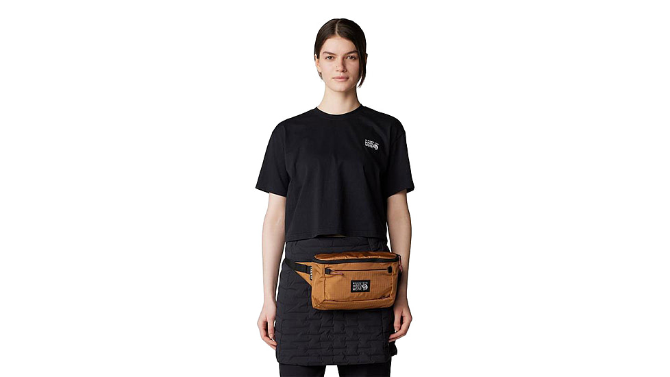Mountain Hardwear Box Logo Boxy Crop Short Sleeve Shirt - Womens