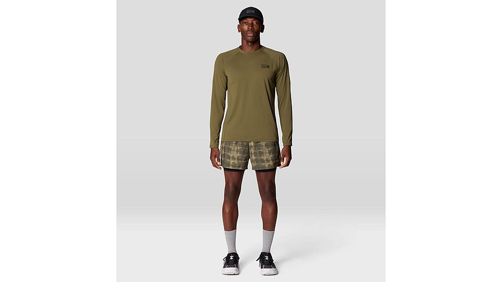 Mountain Hardwear Crater Lake Long Sleeve Tops - Mens