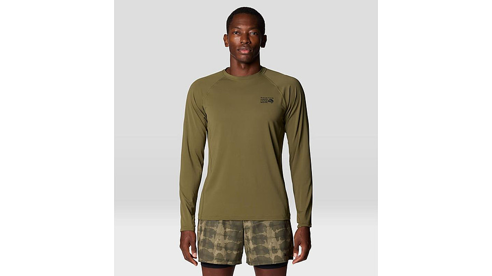 Mountain Hardwear Crater Lake Long Sleeve Tops - Mens
