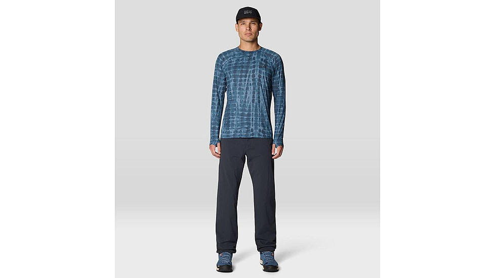 Mountain Hardwear Crater Lake Long Sleeve Tops - Mens
