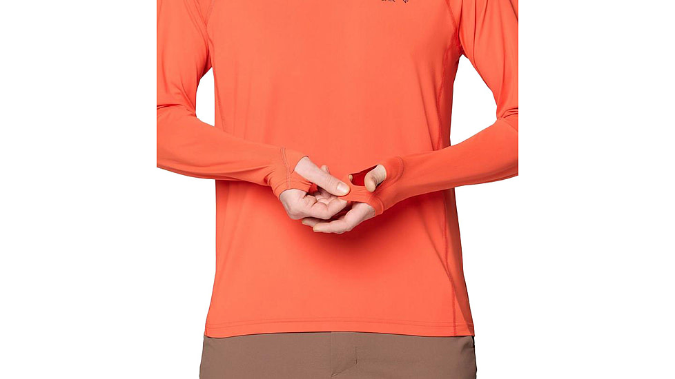 Mountain Hardwear Crater Lake Long Sleeve Tops - Mens