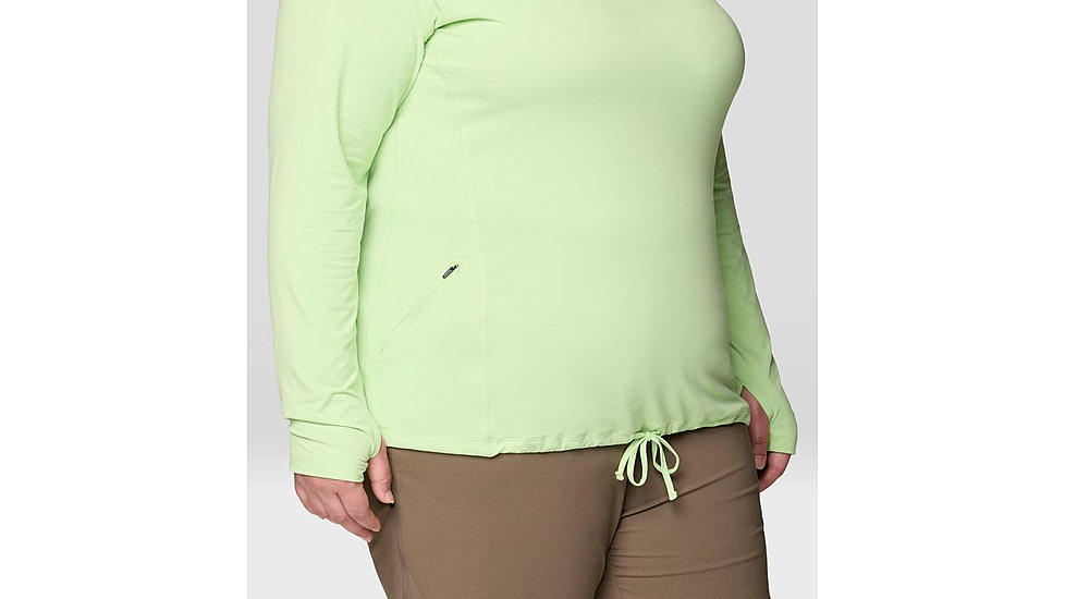 Mountain Hardwear Crater Lake LS Hoody - Womens Extended