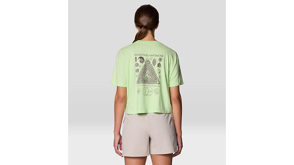 Mountain Hardwear Fossils W Boxy Crop Top - Womens