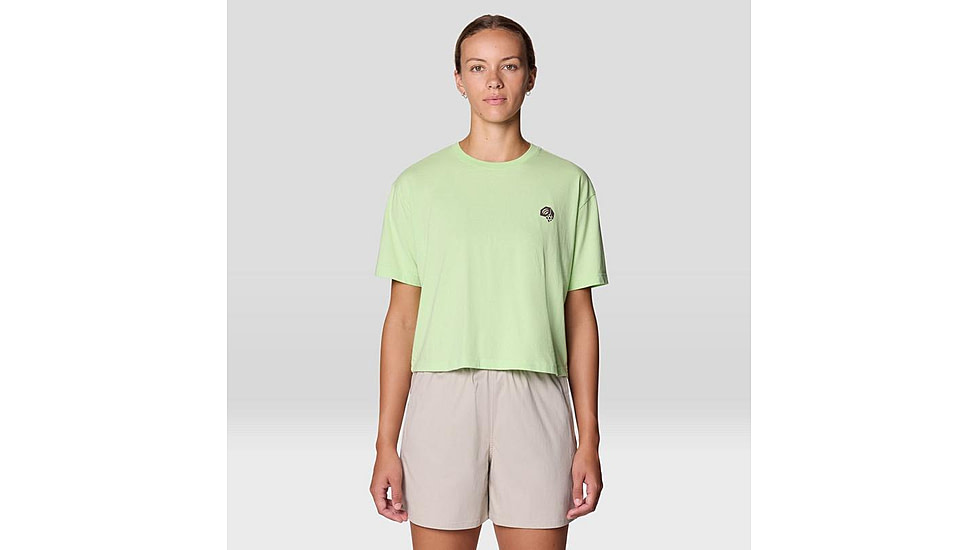 Mountain Hardwear Fossils W Boxy Crop Top - Womens