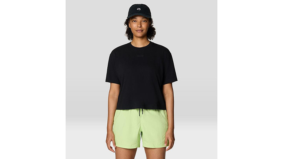 Mountain Hardwear Graphic Boxy Crop SS Top - Womens