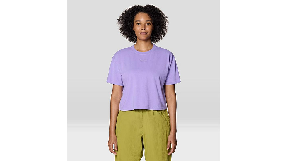 Mountain Hardwear Graphic Boxy Crop SS Top - Womens