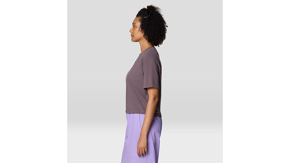 Mountain Hardwear Graphic Boxy Crop SS Top - Womens