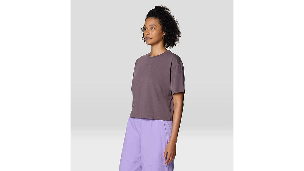 Mountain Hardwear Graphic Boxy Crop SS Top - Womens