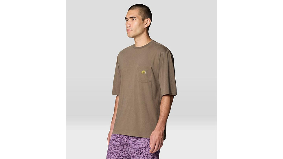 Mountain Hardwear MHW Graphic Pocket SS Top - Mens