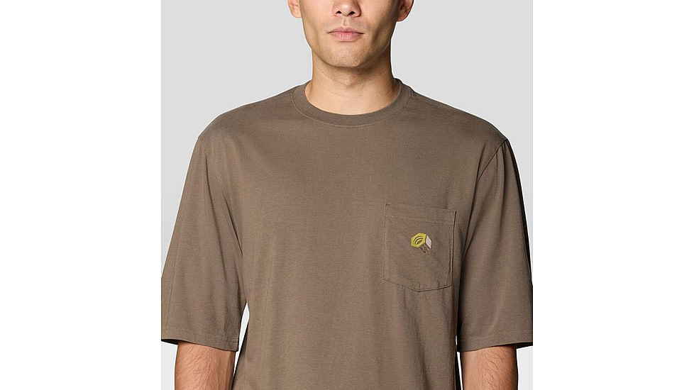 Mountain Hardwear MHW Graphic Pocket SS Top - Mens