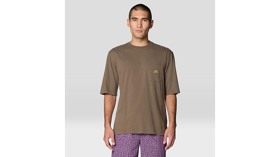 Mountain Hardwear MHW Graphic Pocket SS Top - Mens