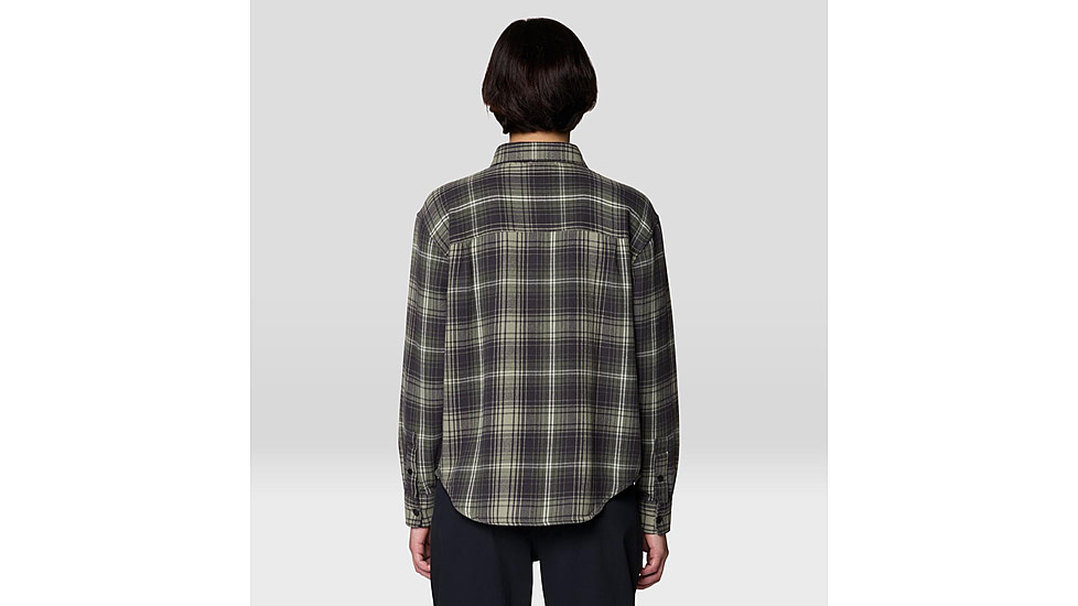 Mountain Hardwear Plusher Relaxed Long Sleeve Flannel - Womens