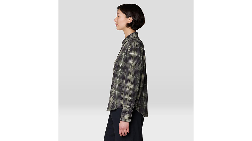 Mountain Hardwear Plusher Relaxed Long Sleeve Flannel - Womens