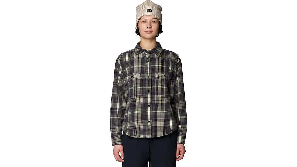 Mountain Hardwear Plusher Relaxed Long Sleeve Flannel - Womens
