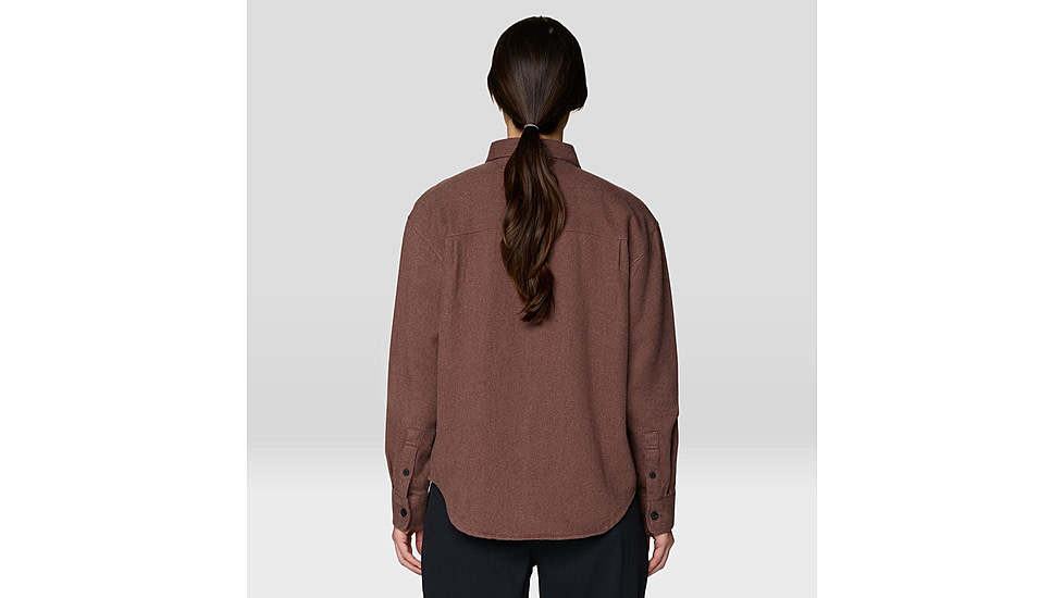 Mountain Hardwear Plusher Relaxed Long Sleeve Flannel - Womens