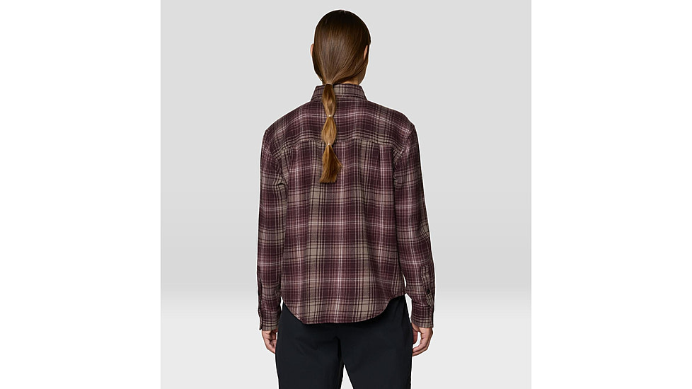Mountain Hardwear Plusher Relaxed Long Sleeve Flannel - Womens