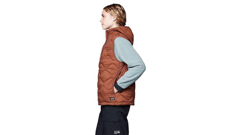 Mountain Hardwear Seek Out Snap Neck Vest - Womens