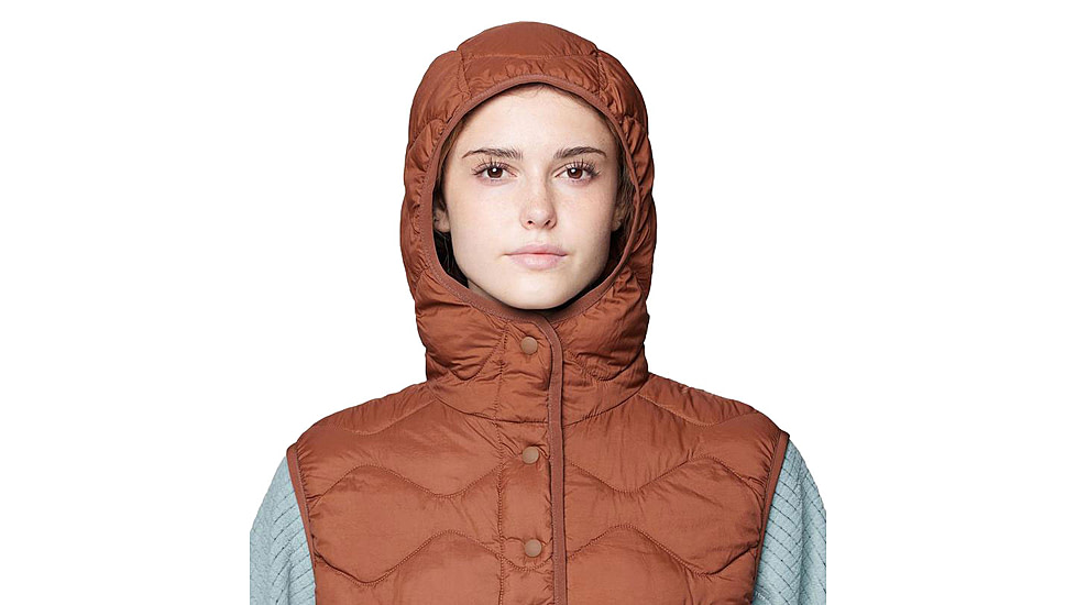 Mountain Hardwear Seek Out Snap Neck Vest - Womens