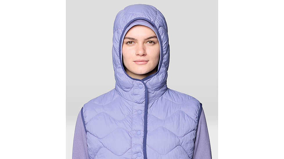 Mountain Hardwear Seek Out Snap Neck Vest - Womens