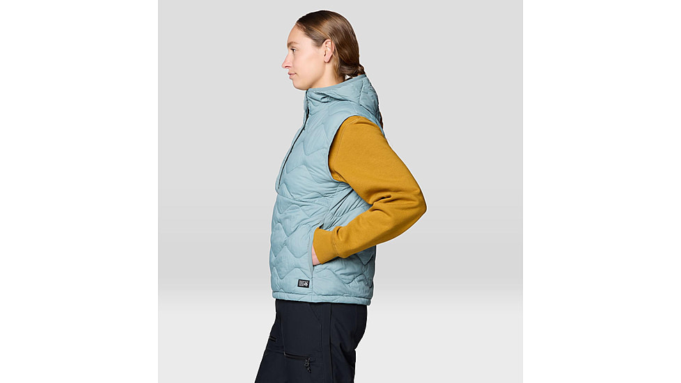 Mountain Hardwear Seek Out Snap Neck Vest - Womens