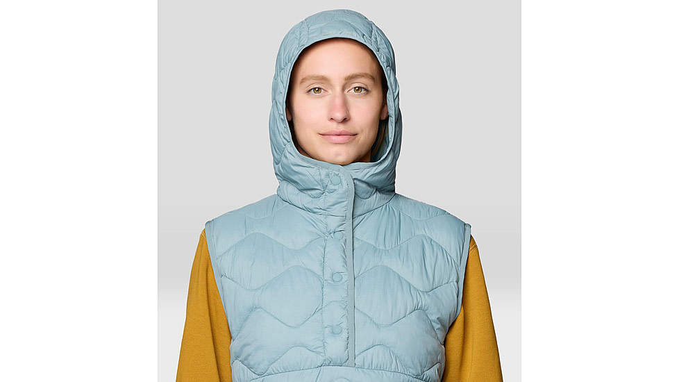 Mountain Hardwear Seek Out Snap Neck Vest - Womens