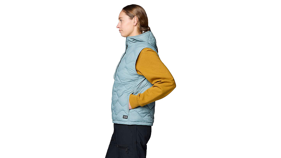 Mountain Hardwear Seek Out Snap Neck Vest - Womens
