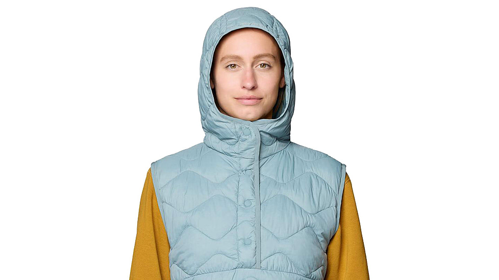 Mountain Hardwear Seek Out Snap Neck Vest - Womens