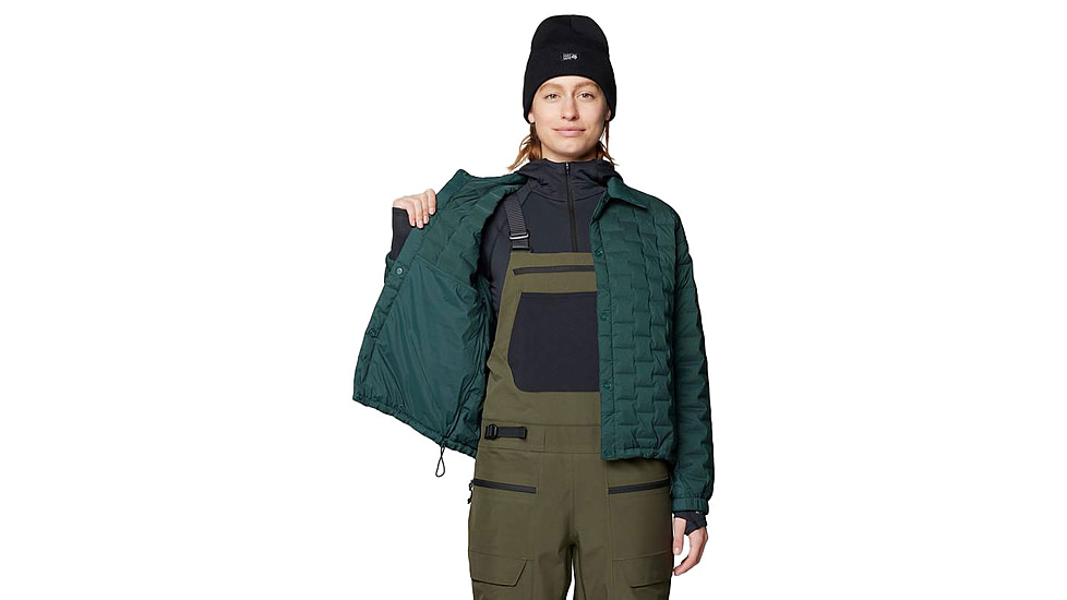 Mountain Hardwear Stretchdown Light Snap Jacket - Womens