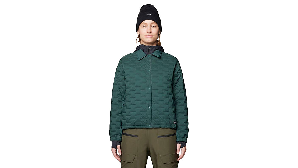 Mountain Hardwear Stretchdown Light Snap Jacket - Womens