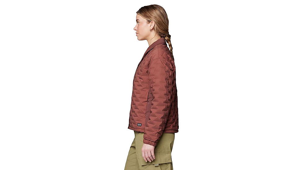 Mountain Hardwear Stretchdown Light Snap Jacket - Womens