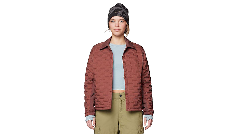 Mountain Hardwear Stretchdown Light Snap Jacket - Womens